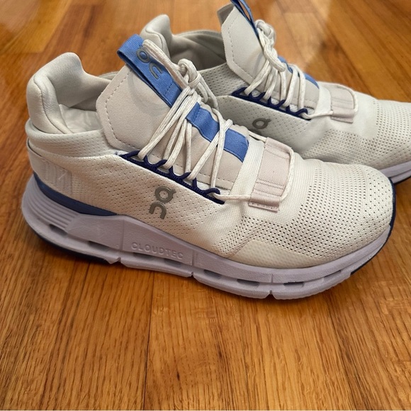 On Cloud Womens Cloudnova size 7W Undyed-White Heather - Picture 14 of 16